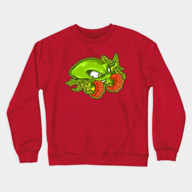 Sticky Wheelz Crewneck Sweatshirt by FunkyTurtle